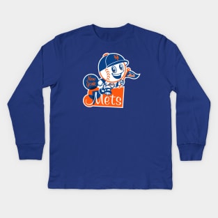 Lets Go Mets Kids Long Sleeve T-Shirt